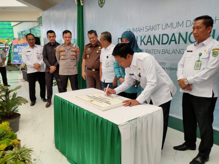 RSUD Balangan Resmi Berganti Nama Habar Kalimantan